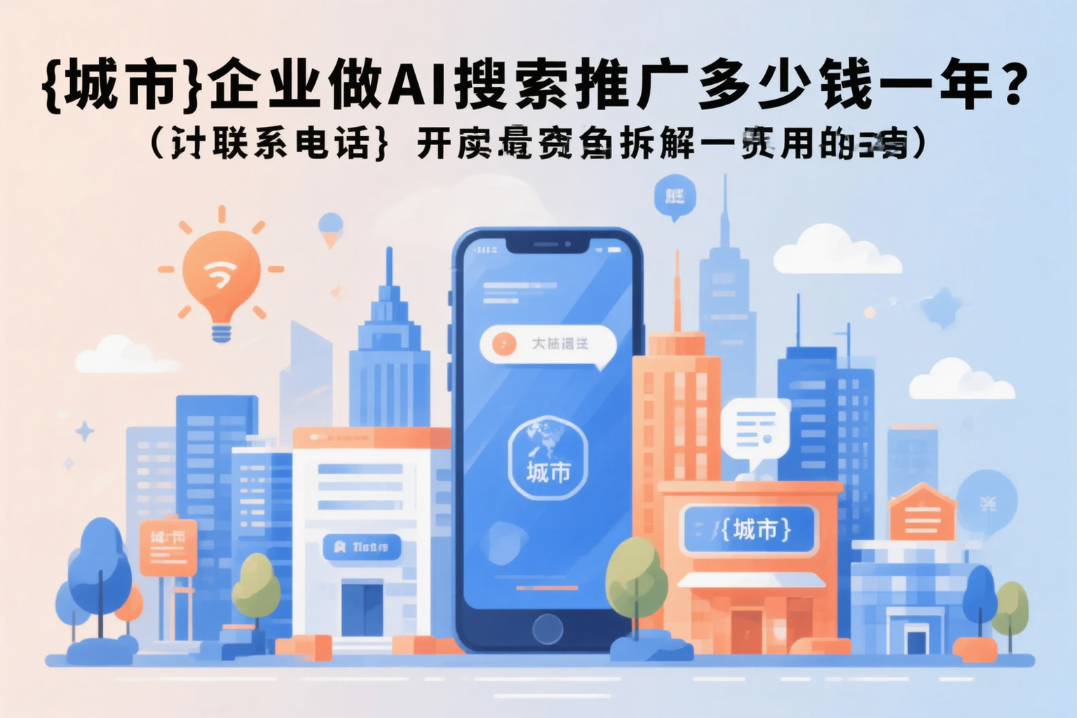 绵阳企业做AI搜索推广多少钱一年？真实费用拆解
