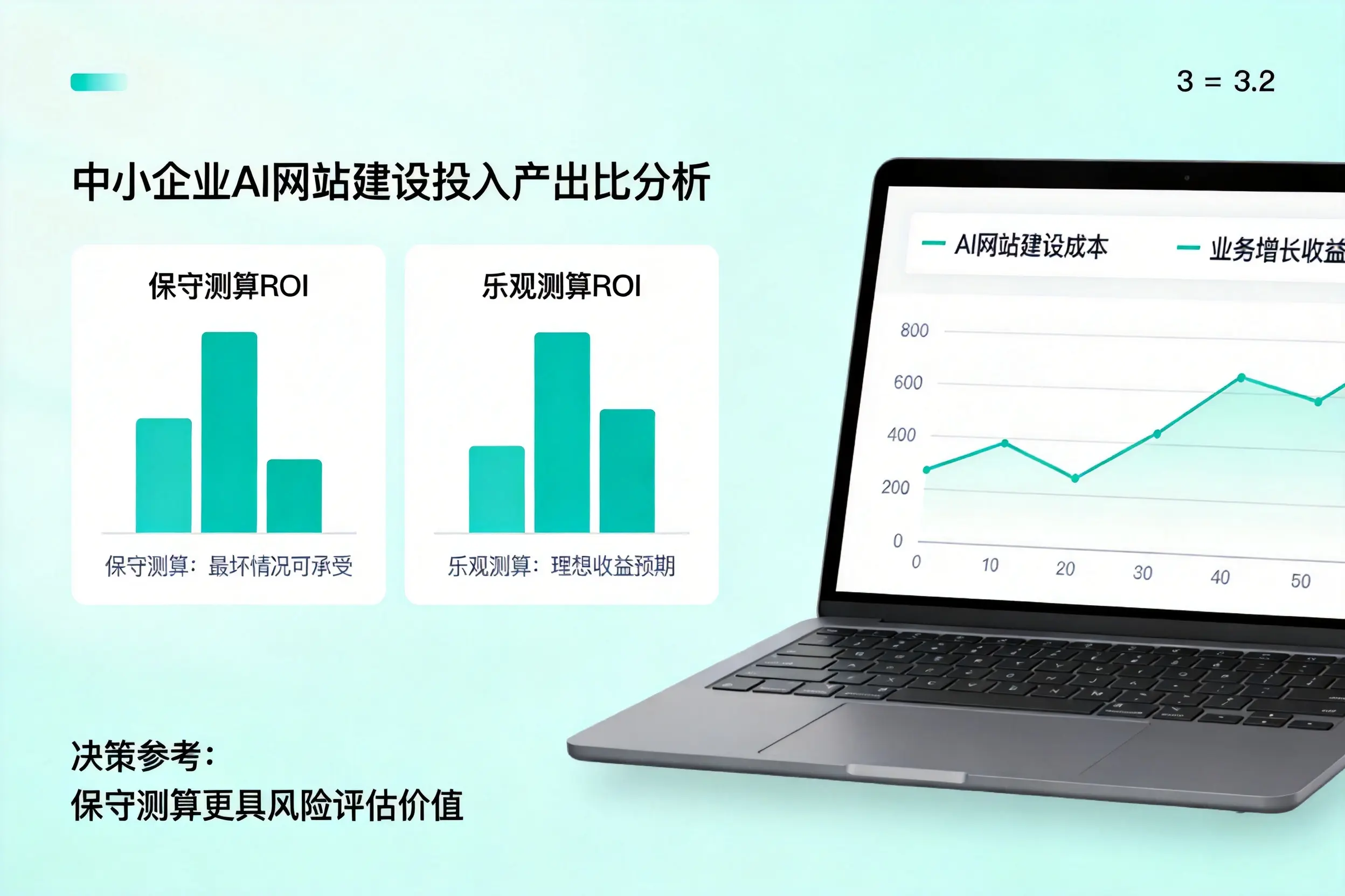 绵阳中小企业AI网站建设投入产出比怎么算?先看这份分析