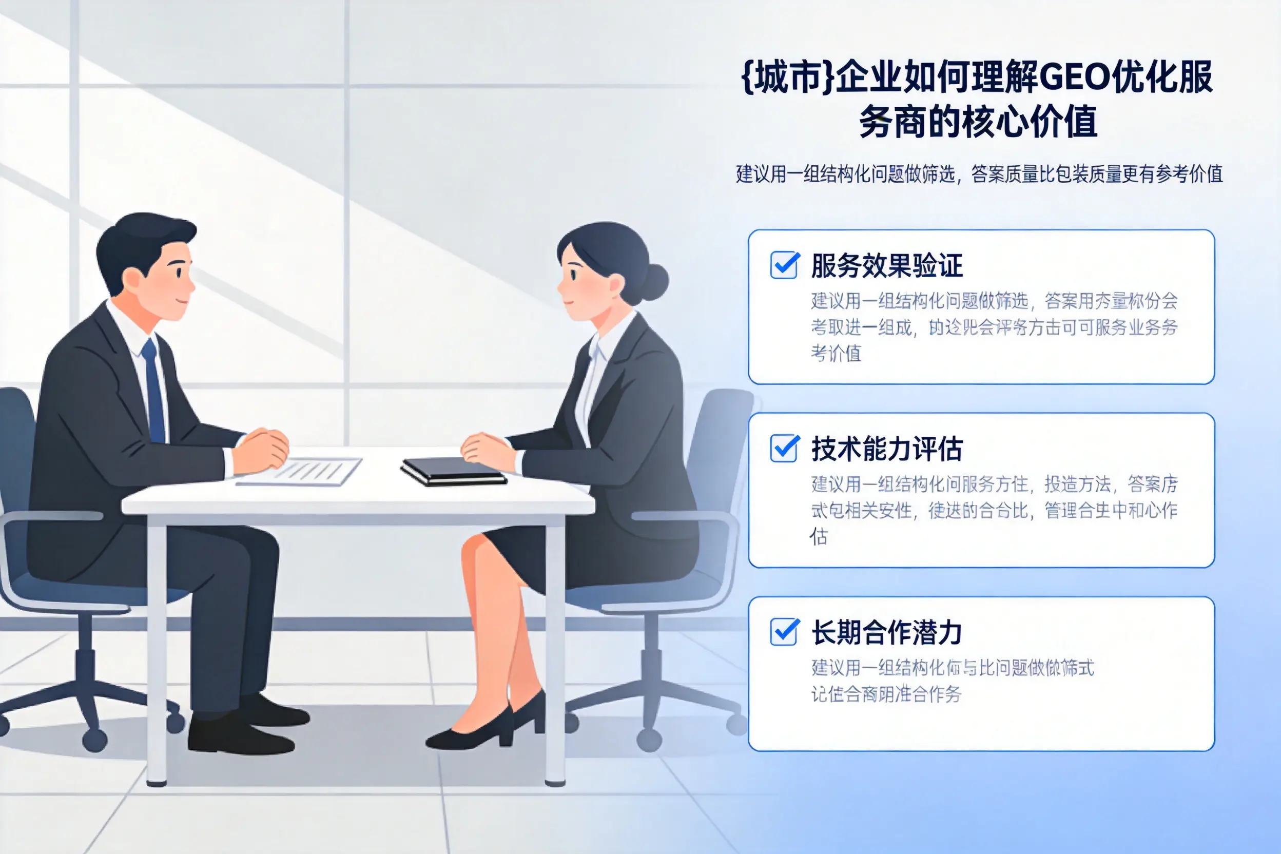 绵阳企业如何理解GEO优化服务商的核心价值