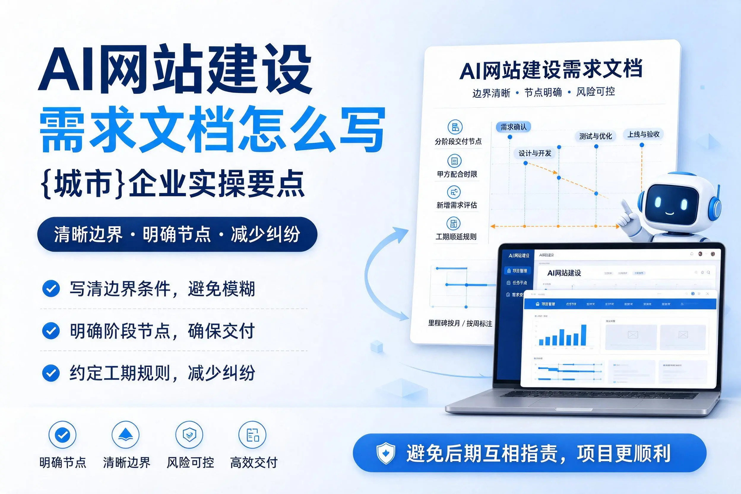 AI网站建设需求文档怎么写,绵阳企业实操要点